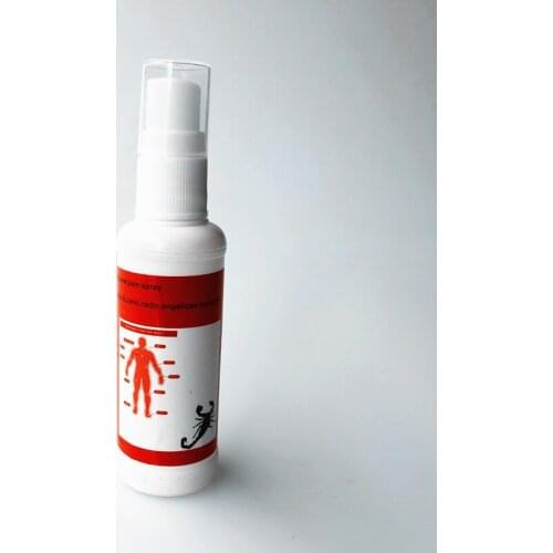 LOVE THANKS New 50ml Self Heating Scorpion Venom Relieve Pain Essential Oil Ease Pain Musk Spray Hot Feeling Acesodyne Patches