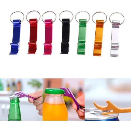 3Pcs/Set 4 in 1 Bottle Opener Key Ring Chain Keyring Keychain Metal Beer Bar Tool Claw Gift Unique Creative Gift