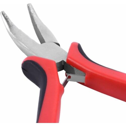 Bend tip plier DIY Hair Extension Tool Clip Plier for micro rings/links/beads & Feather hair extension Wholesale