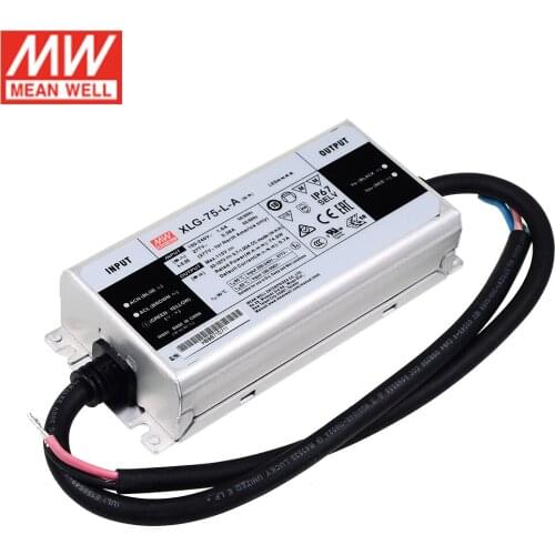 MEAN WELL XLG-75-L-A 75W 53-107V 700mA Constant Power mode LED Driver LED Power Supply Adjustable