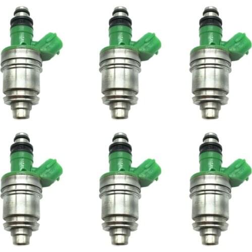 6pcs Fuel Injector for Suzuki Grand Vitara 99-05 Fit Chevrolet Tracker 01- 04 2.5L V6 Nozzle JS28-7 15710-67D00 JS4J-5 FJ346R