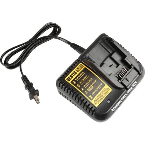 For Dewalt DCB118 10.8V 12V 14.4V 18V Li-ion Battery Charger 3A DCB101 DCB120 DCB115 DCB107 DCB105 DCB140 DCB201 DCB200 DCB206
