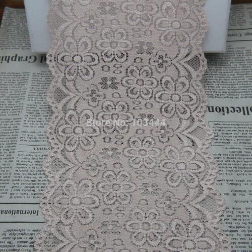 1 Yard 145mm Width Elastic Stretch Lace Trim Sewing/garment/clothes/Apparel Elastic Lace