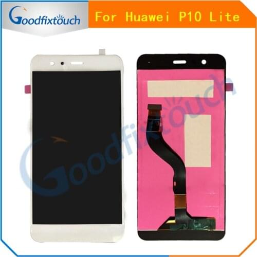 2017 For Huawei P10 Lite LCD Display Touch Screen Digitizer Assembly With Frame WAS-LX2J WAS-LX1A WAS-L03T WAS-LX1/ LX2/ LX3