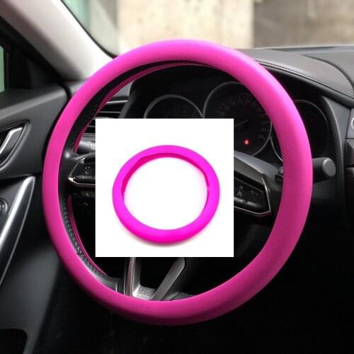 Car Soft Silicon Steering Wheel Cover For DAIHATSU terios sirion yrv charade mira