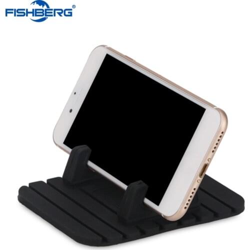 Car Soft Silicone Phone Holder Mount Stands Anti Slip Mat Automobiles Dashboard Support Desktop Stand Bracket Car Accessories