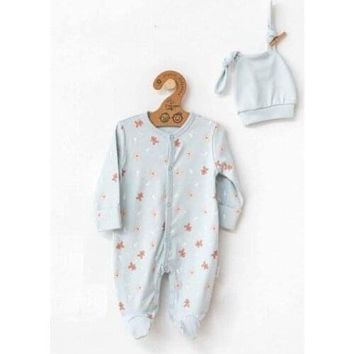 Andywawa AC21306 Natura Wawa Baby Infant Rompers Set Mint
