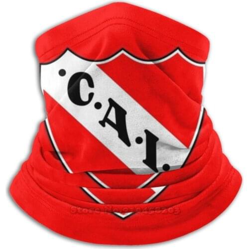 Club Atlético Independiente Scarf Bandana Neck Warmer Headband Cycling Mask Club Atlético Independiente Red White El Rojo Los