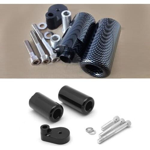 Motorcycle For 2008-2009 Yamaha YZF R6 / YZF-R6 YZFR6 Carbon No Cut Frame Sliders crash Falling protection