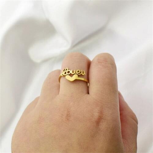 Europe And The United States Stainless Steel LOVE Words And Open Fashion Lovers To Buddhist Monastic Discipline