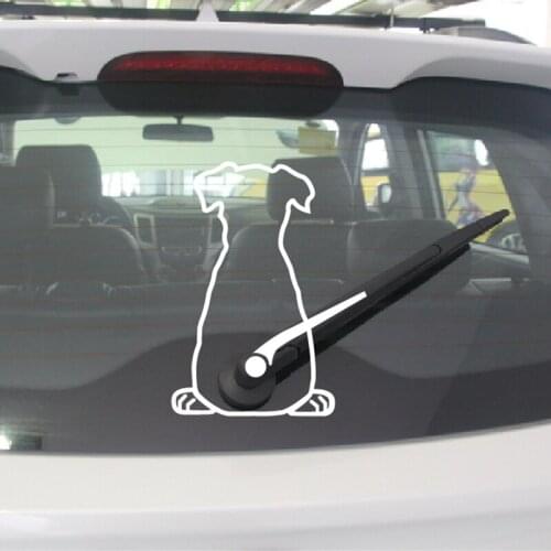 Car Body Dog Stickers For Cars Car Body Rear windshield Auto Decoration Car Styling Stickers Decals For Car And Decals