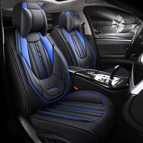New Style Car Seat Cushion All-Inclusive Leather Sport Four Seasons Cover For VW Teramont T-Cross Phideon Viloran Passat Variant