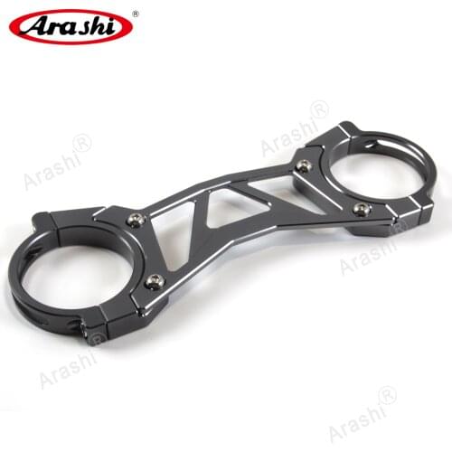 Arashi CNC Front Fork Bracket Brace For HONDA NC700S NC700X / DCT 2012 2013 Shock Absorber Damper Balance NC750S DCT 2014-2018