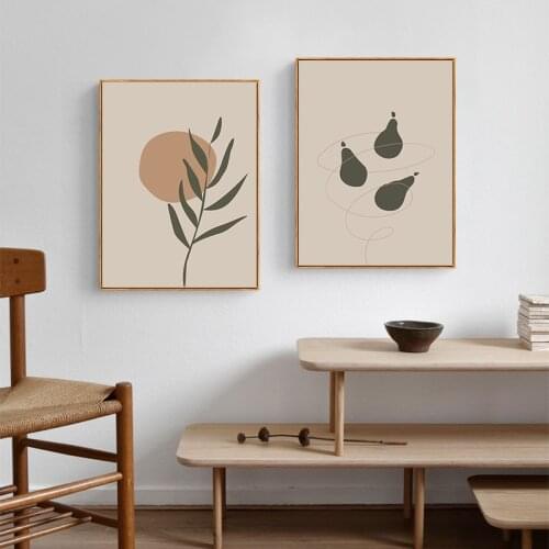 Home Decoration Accessories Canvas Painting for living room Poster modern Simple abstract Style Wall Art Painting With Frame