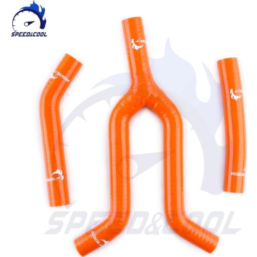 For KTM 125 200 EXC 1998 1999 2000 2001 2002 THERMOSTAT BYPASS Motorcycle Silicone Radiator Heater Coolant Tube Pipe Hose Kit