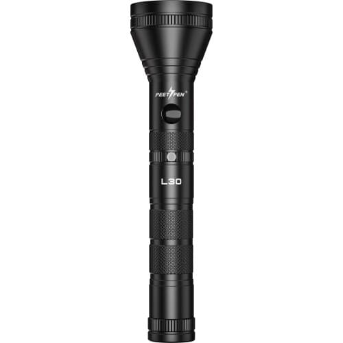 LED Flashlight USB Rechargeable Torch 1200 Lumens Waterproof Side Switch Flashlight Outdoor Light for Camping