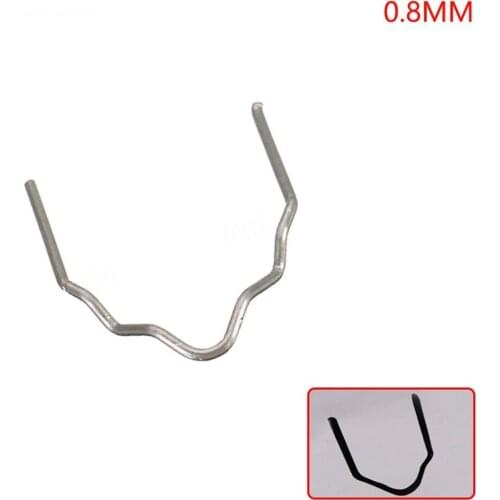 0.6/0.8mm Hot Stapler Staples 100pcs Welding Nail For Car Bumper Kit Plastic Welder Pre-cut Repair Kit