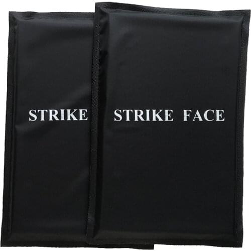 2PCS/LOT 5'' x 8'' Body Armor Aramid Material Side Ballistic Panel NIJ Level 3A Bulletproof Plate