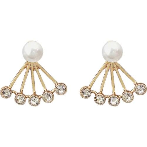 2021 Earrings For Women Special Offer Pendientes Aros Fashion Personality Earring Super Pearl Zircon Hollow Jewelry Brincos