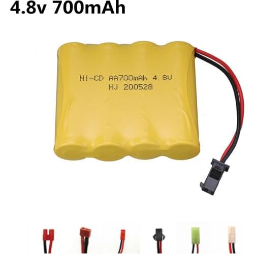 4.8 V 700mAh NI-CD Remote Control Toys Tank Robot Boat Electric Toy Security Facilities Electric Toy AA Battery Battery Group