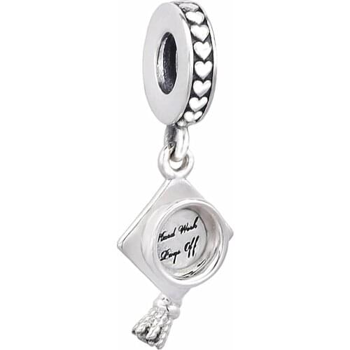 Ajax 925 Sterling Silver Cute Lantern Charms Pendent For Necklace Women Beads Decoration Jewelry Making