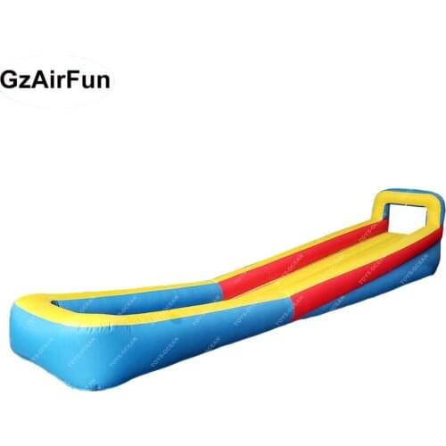 2021 New design mini inflatable home backyard water slide for family kids using