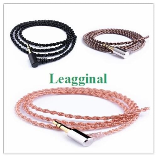 Diy earphone wire im50 im70 im01 im02 im03 im04 single crystal copper wire upgrage cable