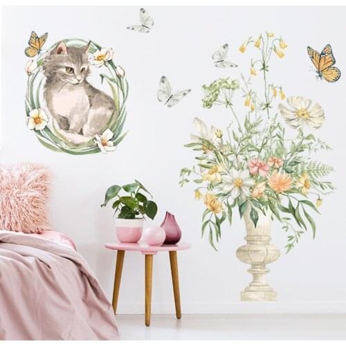 Jiayingbest Cat Wall Stickers
