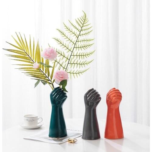 Nordic Creative Ceramic Arm Body Art Decoration Living Room Dining Room TV Cabinet Home Decorat Ornaments