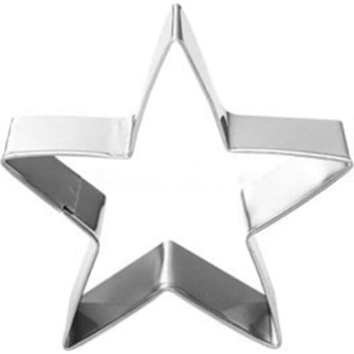 New Ramadan Islamic Eid Mubarak Star Stainless Steel Cookie Cutter Biscuit Pastry Cake Decor Baking Fondant DIY Mold Tools