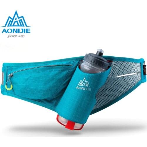AONIJIE E849 Marathon Jogging Cycling Running Hydration Belt Waist Bag Pouch Fanny Pack Phone Holder for 750ml Water Bottle
