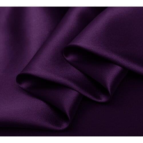 16mm 114cm(45") width 100% silk charmeuse satin for DIY handmade magic blue color mulberry silk fabric NO.53