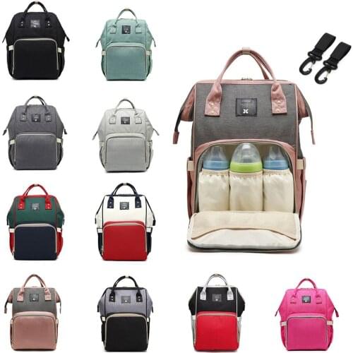 Nursing Bag Mommy Diaper Bag Large Capacity Designer Baby Nappy Bag Baby Care Bag for Mother Kid Fashion Travel Backpack