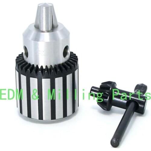 CNC B12 1-10mm Drill Chuck Heavy Steel Shell Three-Jaw Bench Drill Milling Machine For Bridgeport Mill Part