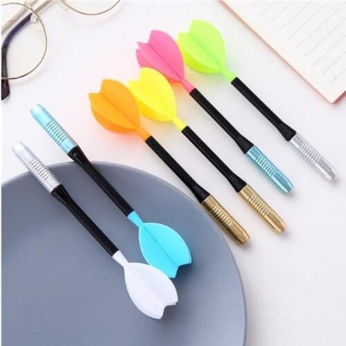 Creative dart neutral pen childrens cartoon writing pen student water pen full needle pen magnetic dart pen