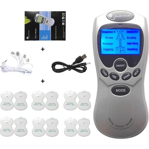 Health Tens muscle Neck massager Back Electric Digital Therapy Machine Massage Electronic Pulse Stimulator for Full Body Care