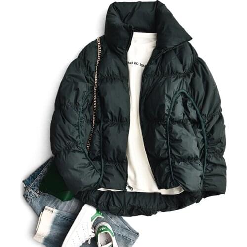 Winter 90%, white duck down, down jacket, plus size, Korean style, womens coats, Winter, a99558