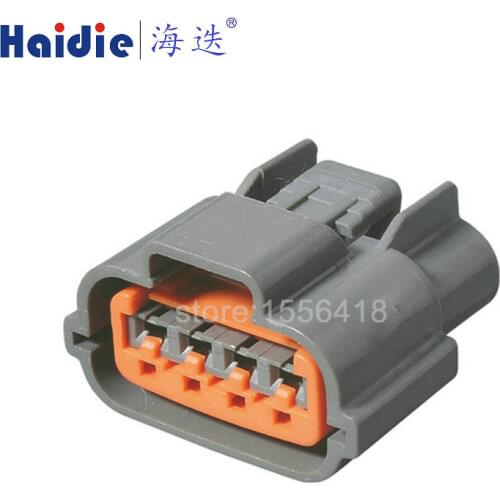 Free shipping 2sets 4pin automotive harness connector oxygen sensor plug waterproof socket fits Nissan CAS connector 6098-0144