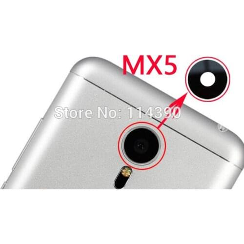 1PCS NEW original repair back camera glass lens For Meizu MX5