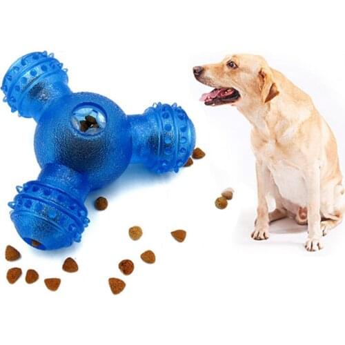 1 Pcs Tumbler Pet IQ Food Ball Toy Dog Cat Interactive Ball Treat Dispenser Pet Play Training Food Leaker Puzzle Ball Supply