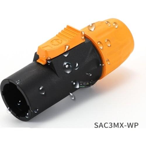 1Pcs waterproof type IP65 outdoor aviation plug socket power cord LED display docking male and female performances Fever plug-in