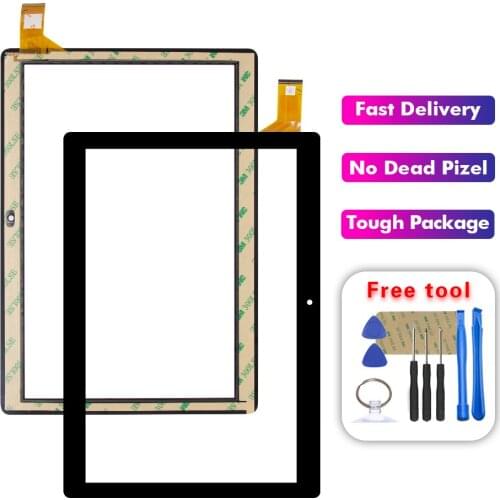10.1" For Digiland Dl1036 Tablet Touch Screen Digitizer Front Panel Replacement