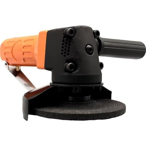 4Inch 100MM Pneumatic Angle Grinder Polisher Sander Trigger Type Air Angle Grinding Tools 11000RPM Pneumatic Tools Length 225mm