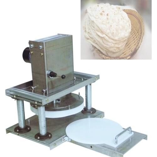 Automatic flat bread making machine chapati roti dough sheet pressing machine roasted duck pancake maker machine price for sale