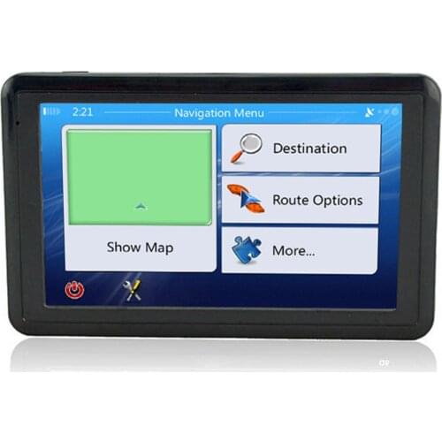 GPS Car Navigation USB Charging Car Charger Convenient FM Transmitter Navigator 5.0 Inch GPS Device Car Electronics