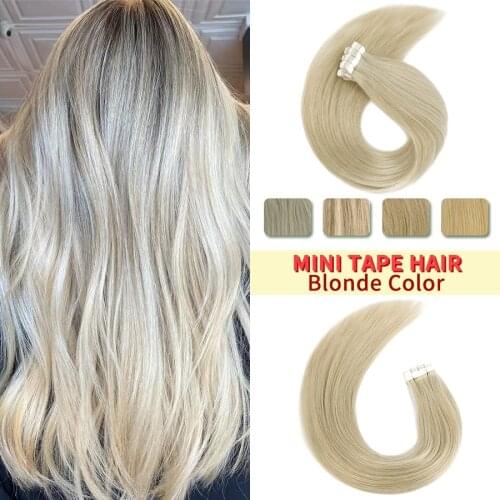 Bily Hair For Tape Extensions