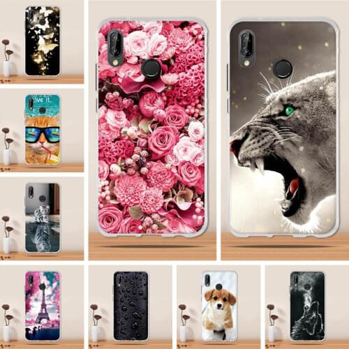 Case For Huawei P20 Lite Case Silicon 3D Soft TPU Cover for Huawei P20 lite Phone Back Cover Capa For Huawei Nova 3e Case Coque