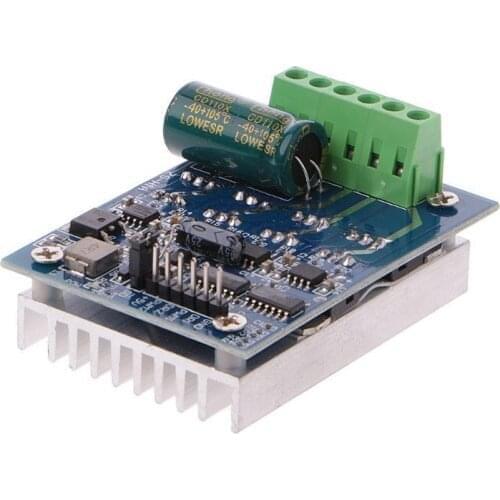 DYKB 16A dual DC motor drive H-bridge controller Board module high-power smart car PWM speed regulation Control 12V 24V 36V