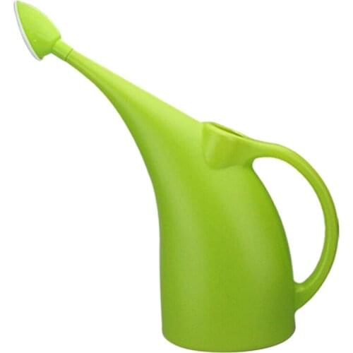 Hot 3L Large Capacity Plastic Watering Can for House Outdoor Plant Green Watering Vegetable Garden Watering Pot Watering Kettle