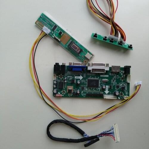 HDMI DVI VGA LCD LED Aduio kit controller driver board card For 22.0" 30pin LTM220M2-L01 1680X1050 panel screen